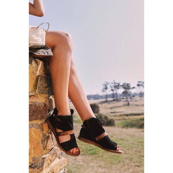 Free People x Miz Mooz Tulum Leather Boot Sandals - Picture 6 of 10